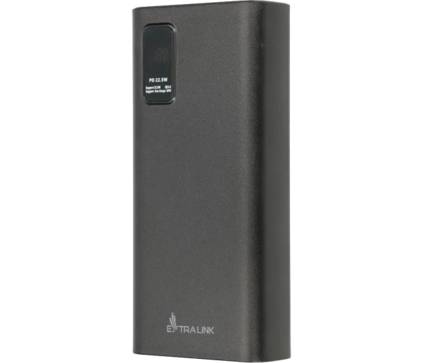 Extralink Powerbank EPB-068 USB-C EX.19508 czarny - 1094190 - zdjęcie 2